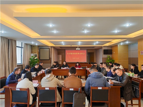 市现代服务业工作专班组织召开全市服务业形势分析会